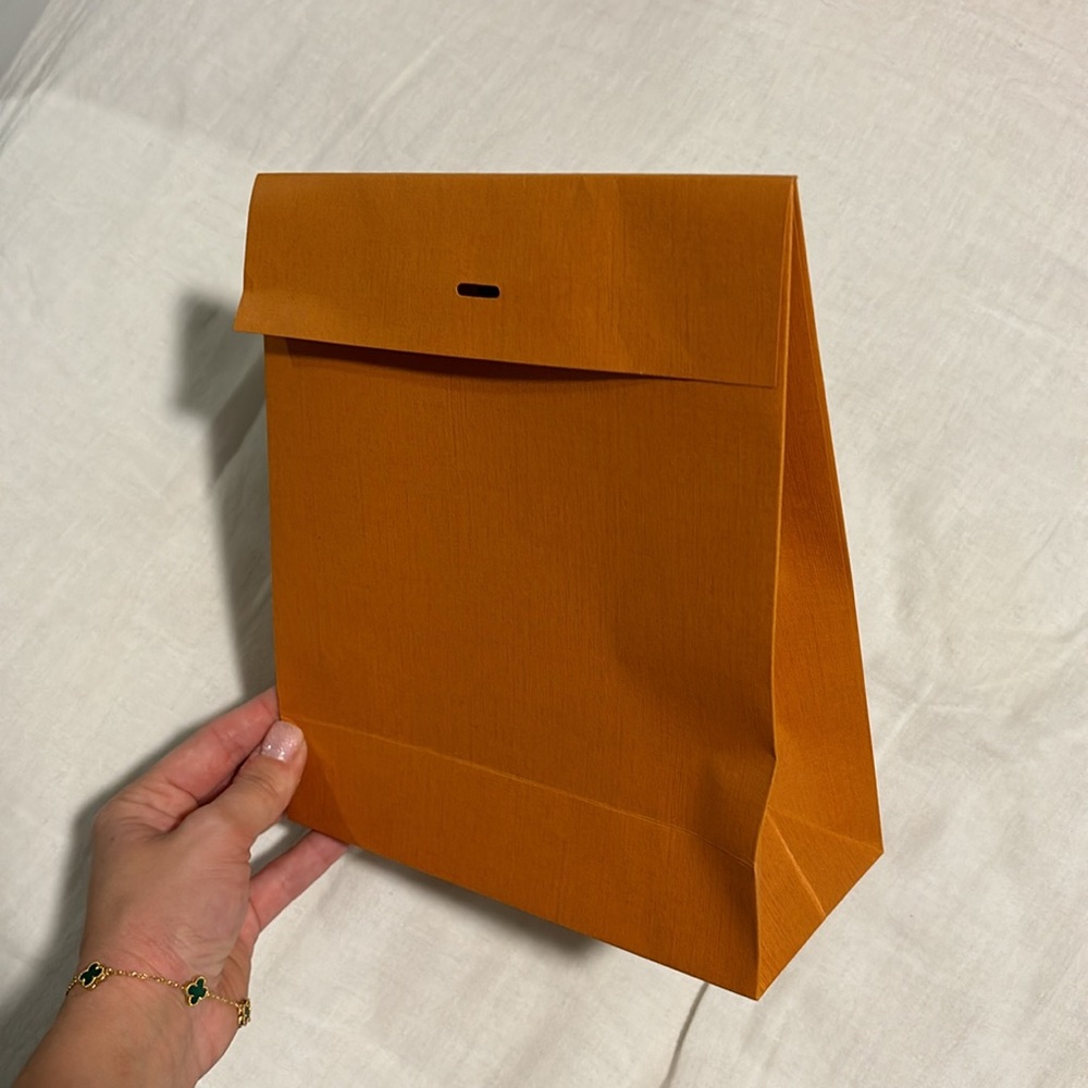 Small Louis Vuitton Envelope Style Shopping Bag - Picture 2 of 2